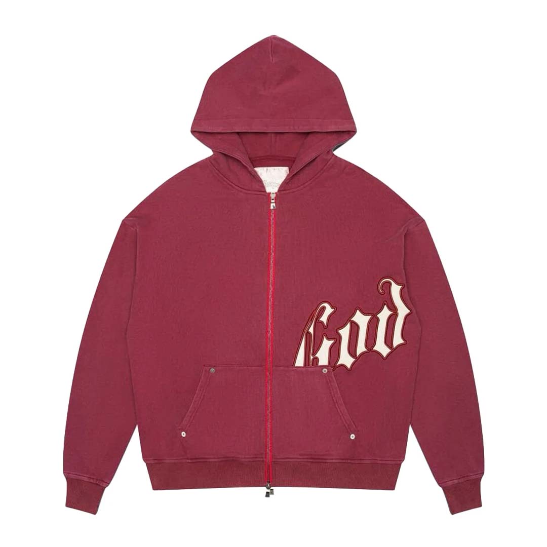 Godspeed OG Logo V2 Sweatsuit Burgundy White