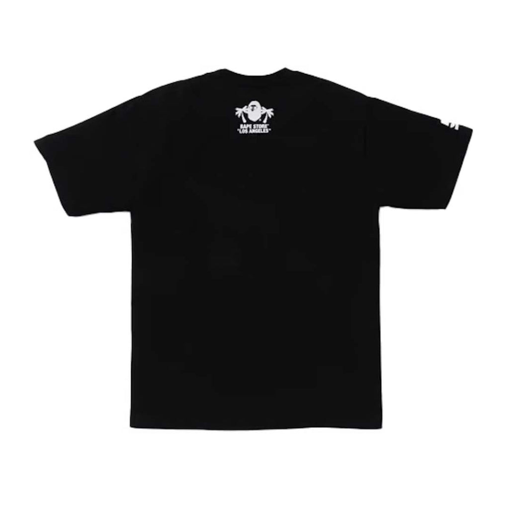 Bape By Bathing Ape Black Tee LA Camo