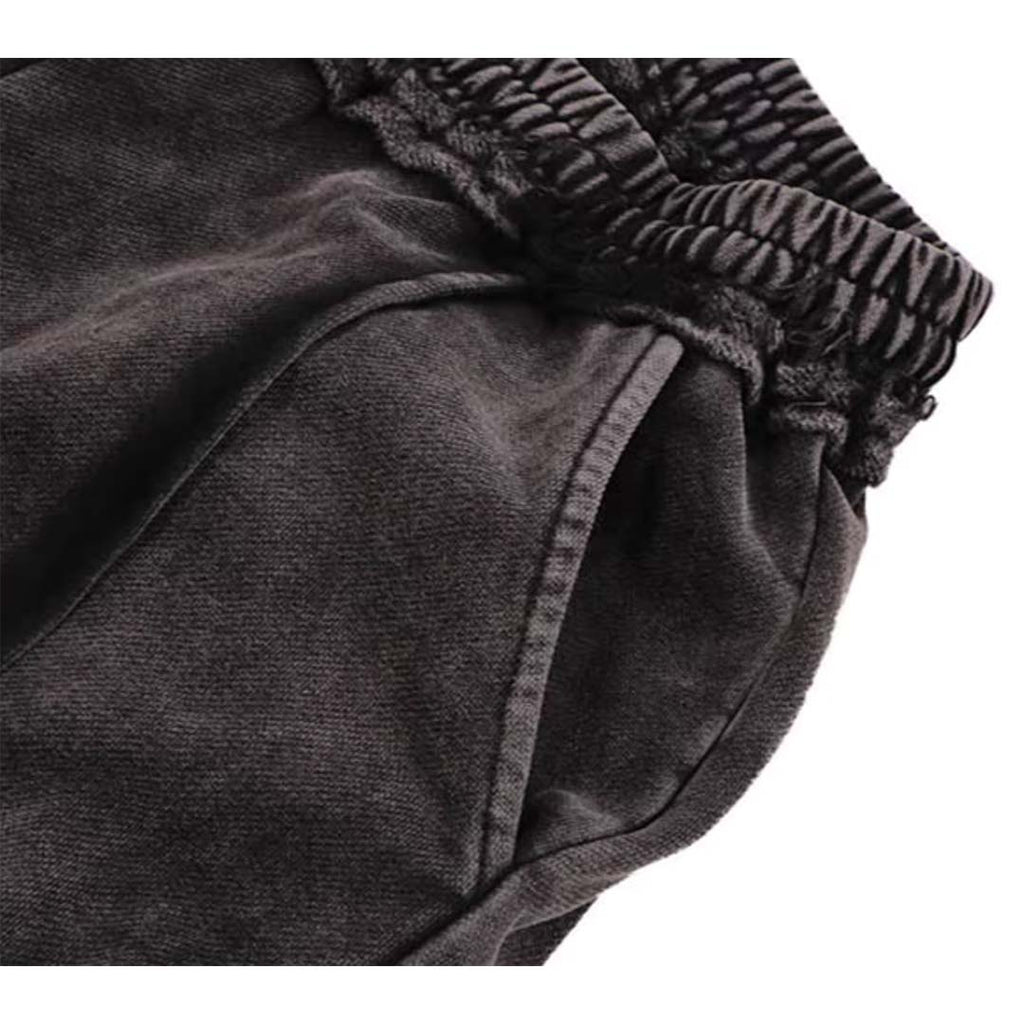 Floor 914 Skull Sweatpants Faded Black