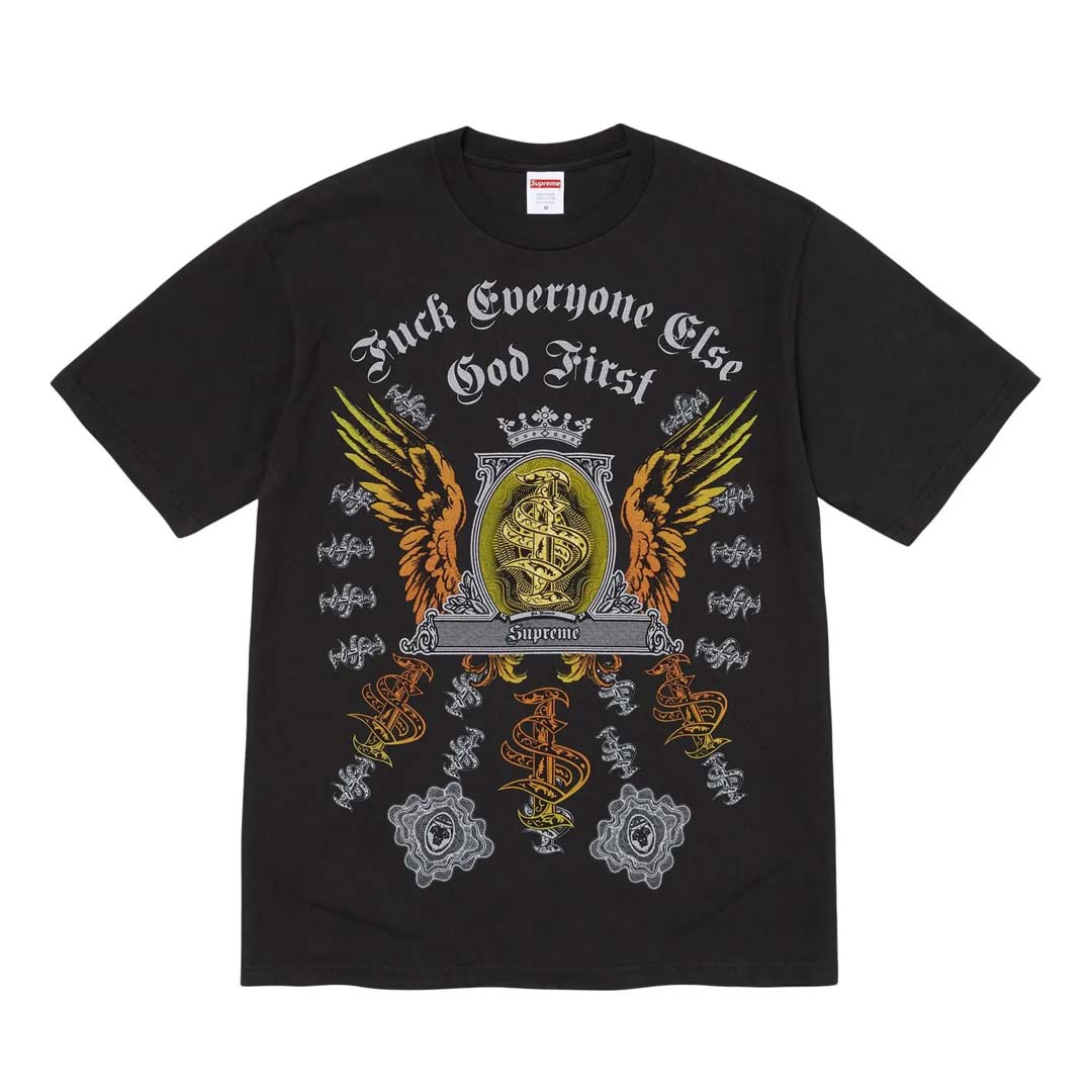 Supreme Money Tee Black