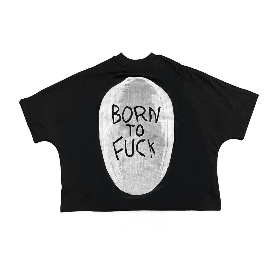 Billionaire Studios Born Bandage Black Tee
