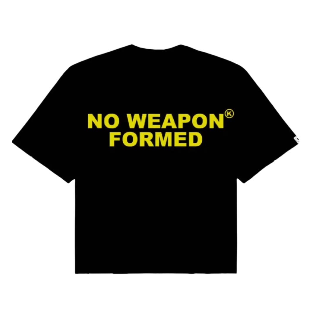 Kixkz No Weapon Formed Tee Black Yellow