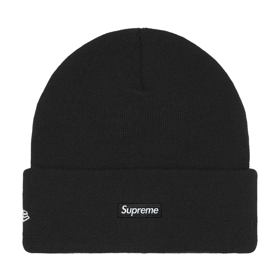 Supreme New Era Old English Beanie 'Black'