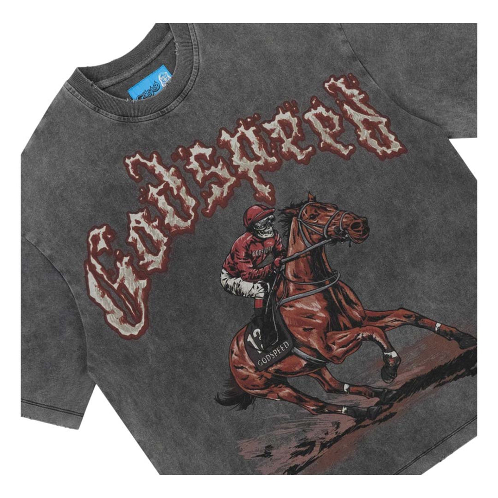 Godspeed Thoroughbred 2.0 Tee Grey Wash