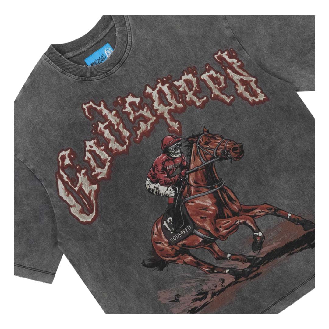 Godspeed Thoroughbred 2.0 Tee Grey Wash