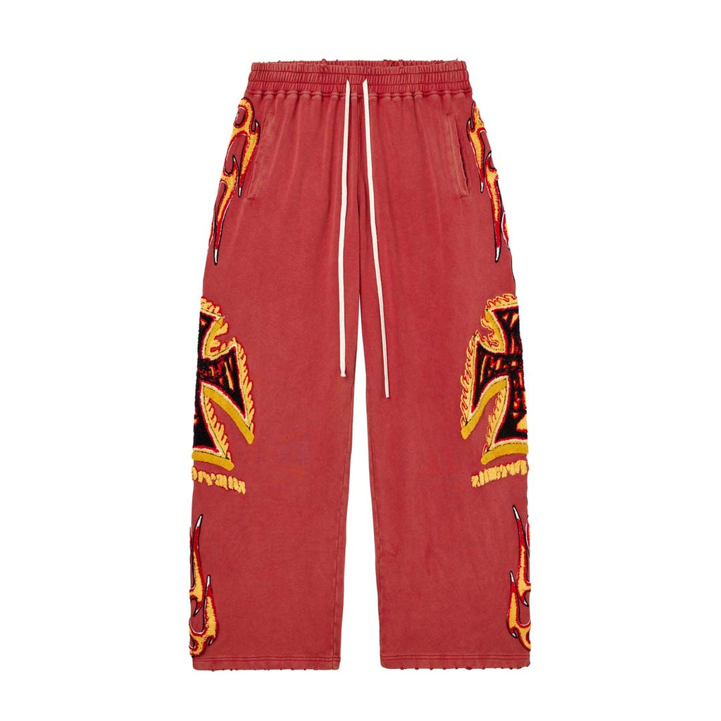 Vale Forever LA Flare Sweatpants Red