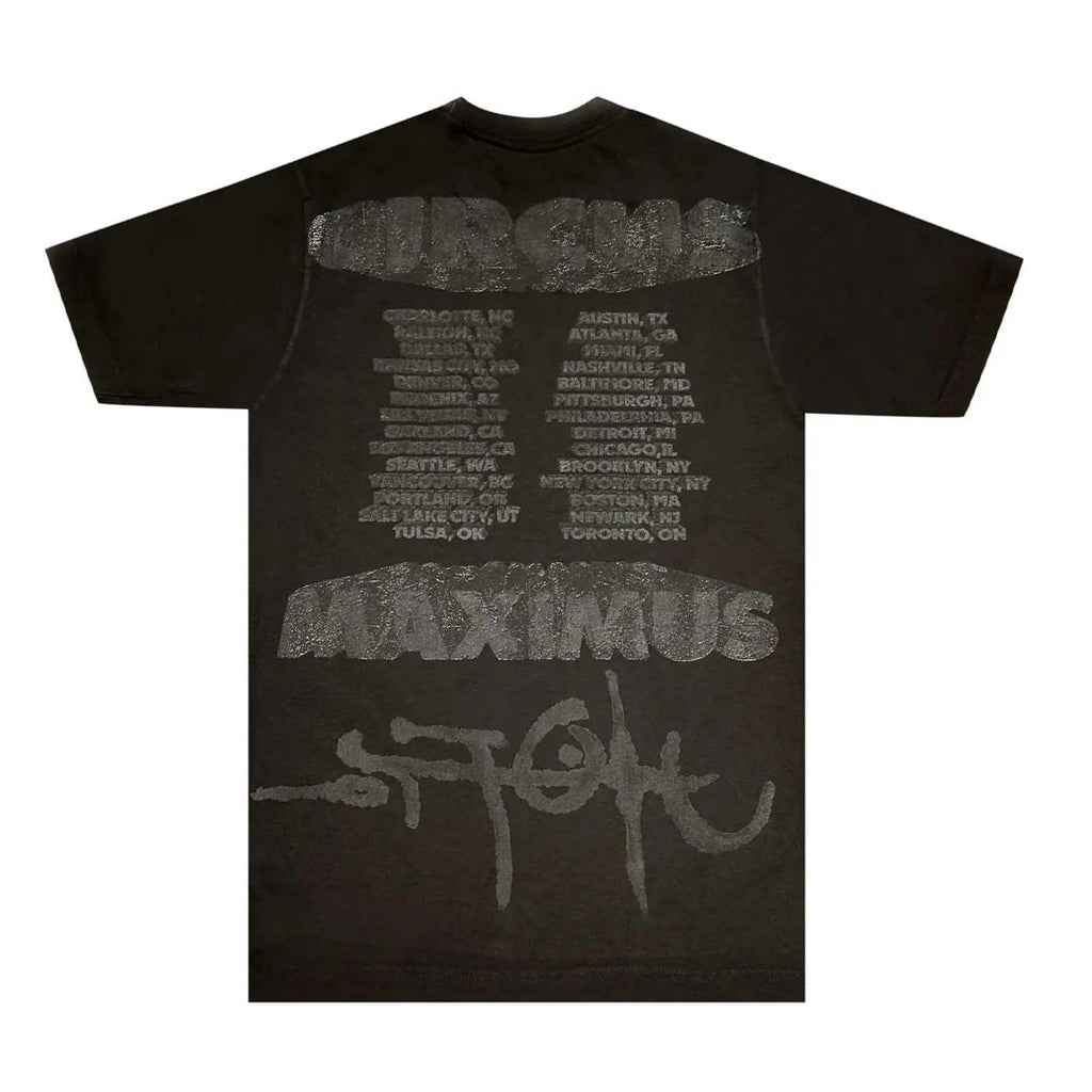 Travis Scott Green Hyena Tee Black
