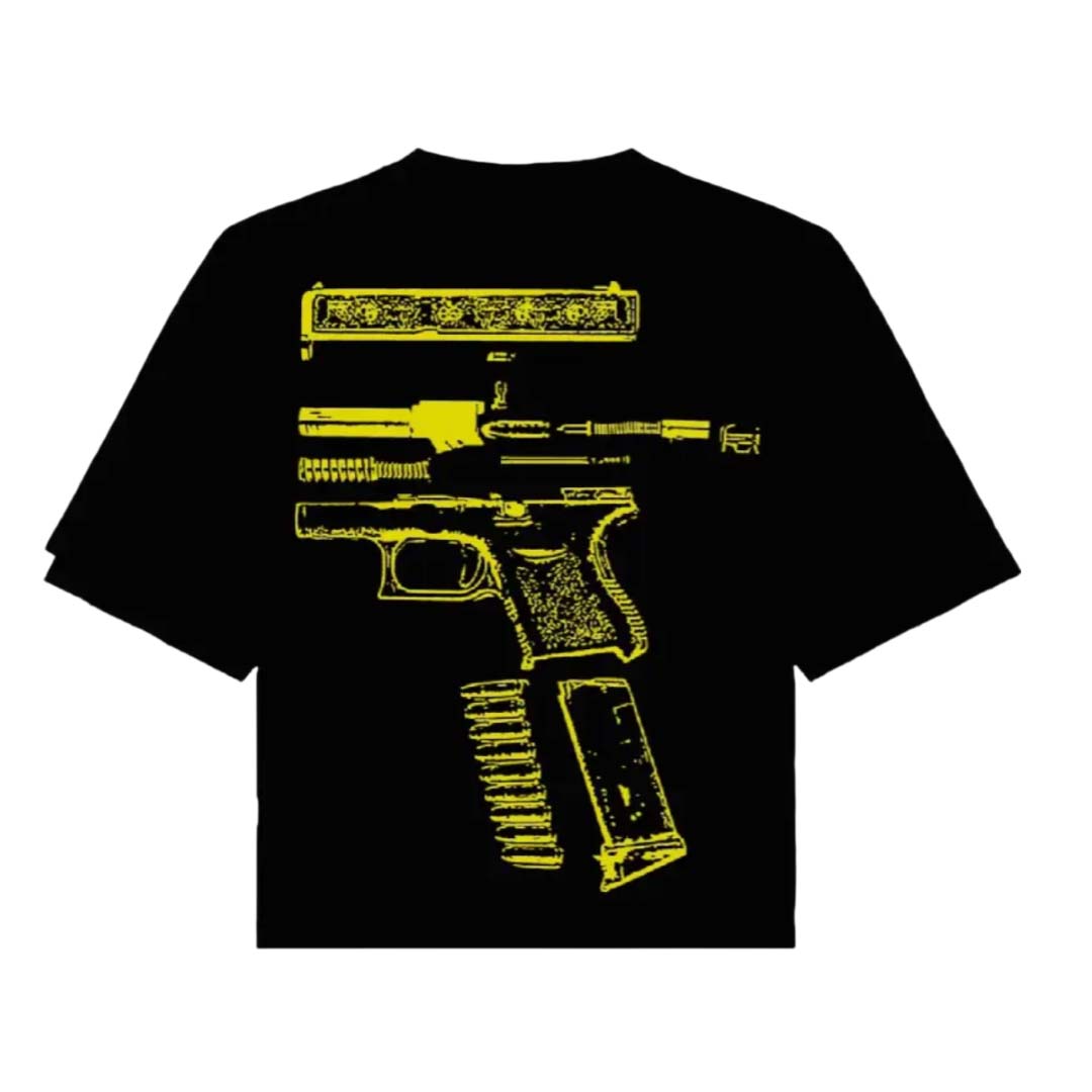 Kixkz No Weapon Formed Tee Black Yellow