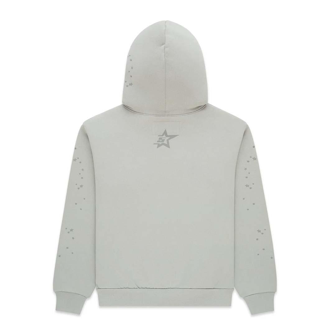 Sp5der Punk V2 Hoodie Sport Grey Tonal