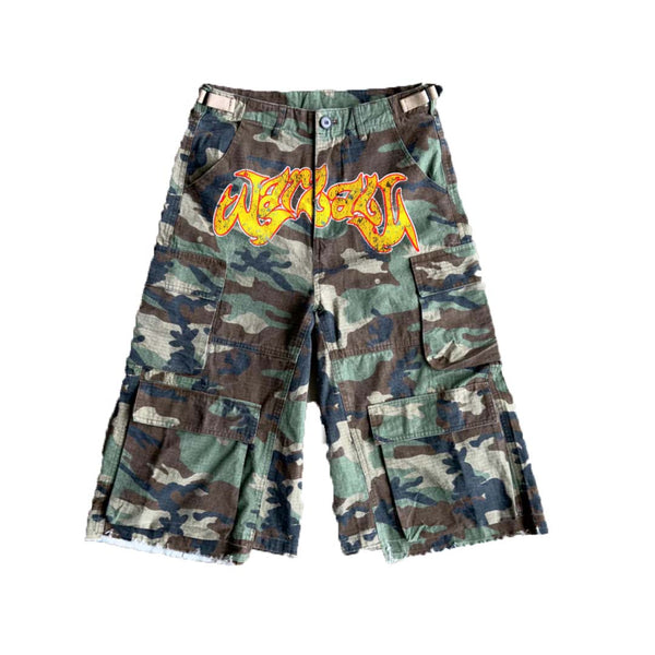 Bravest Studios War Baby Camo Cargo Shorts