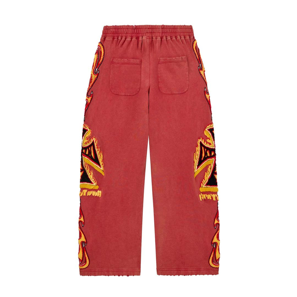 Vale Forever LA Flare Sweatpants Red