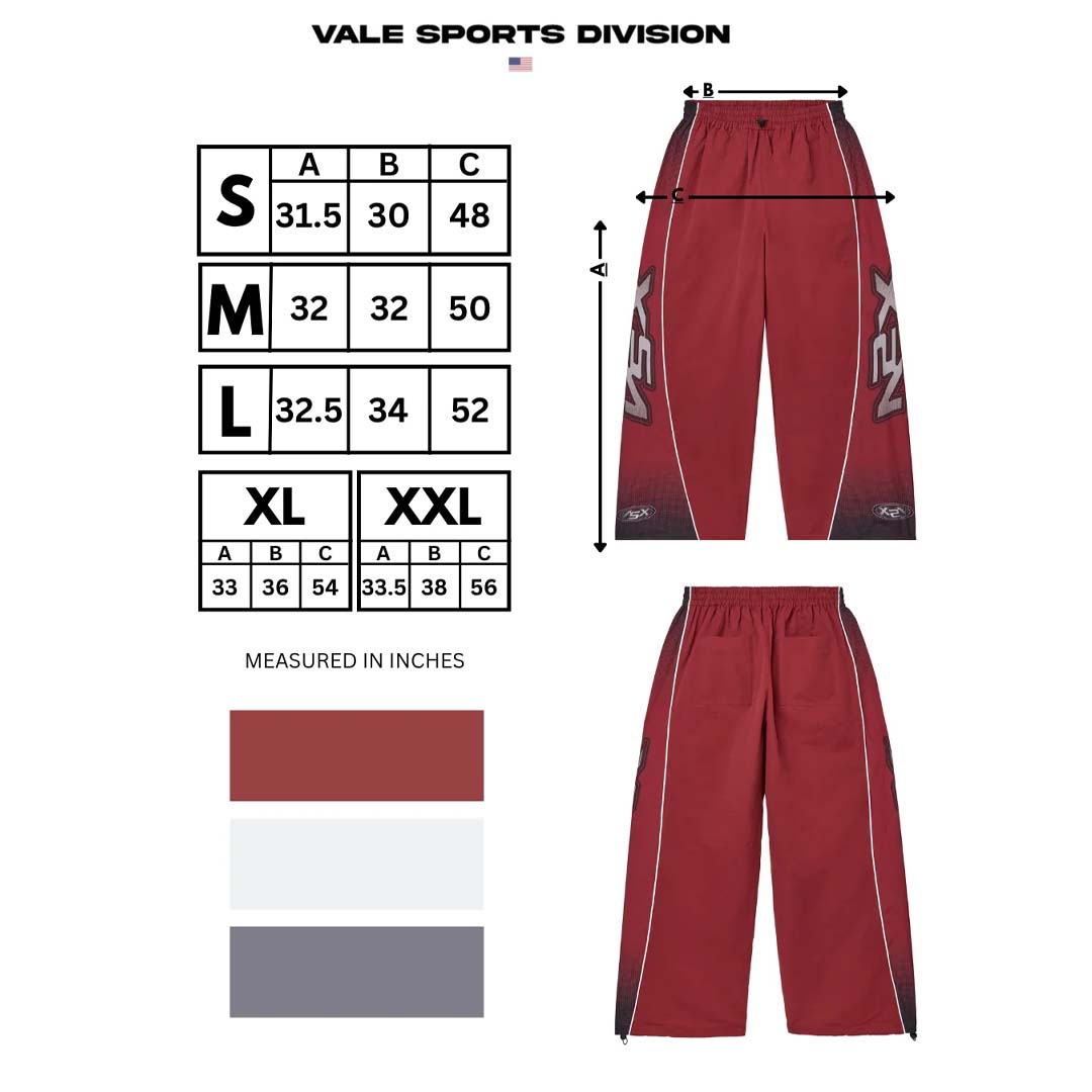 Vale Forever Red Rum Sweatpants