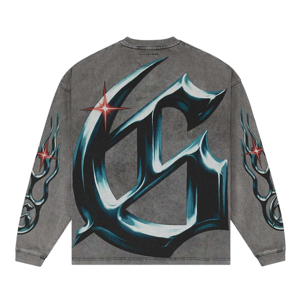 Godspeed New Age Reloaded Long Sleeve Tee Grey Wash