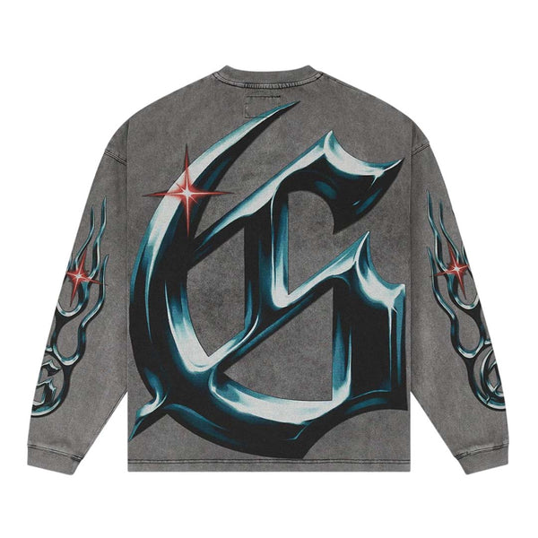 Godspeed New Age Reloaded Long Sleeve Tee Grey Wash