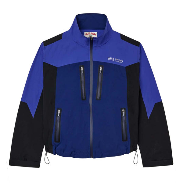 Vale Forever Touch Sea Zip Up Jacket Navy Blue Black
