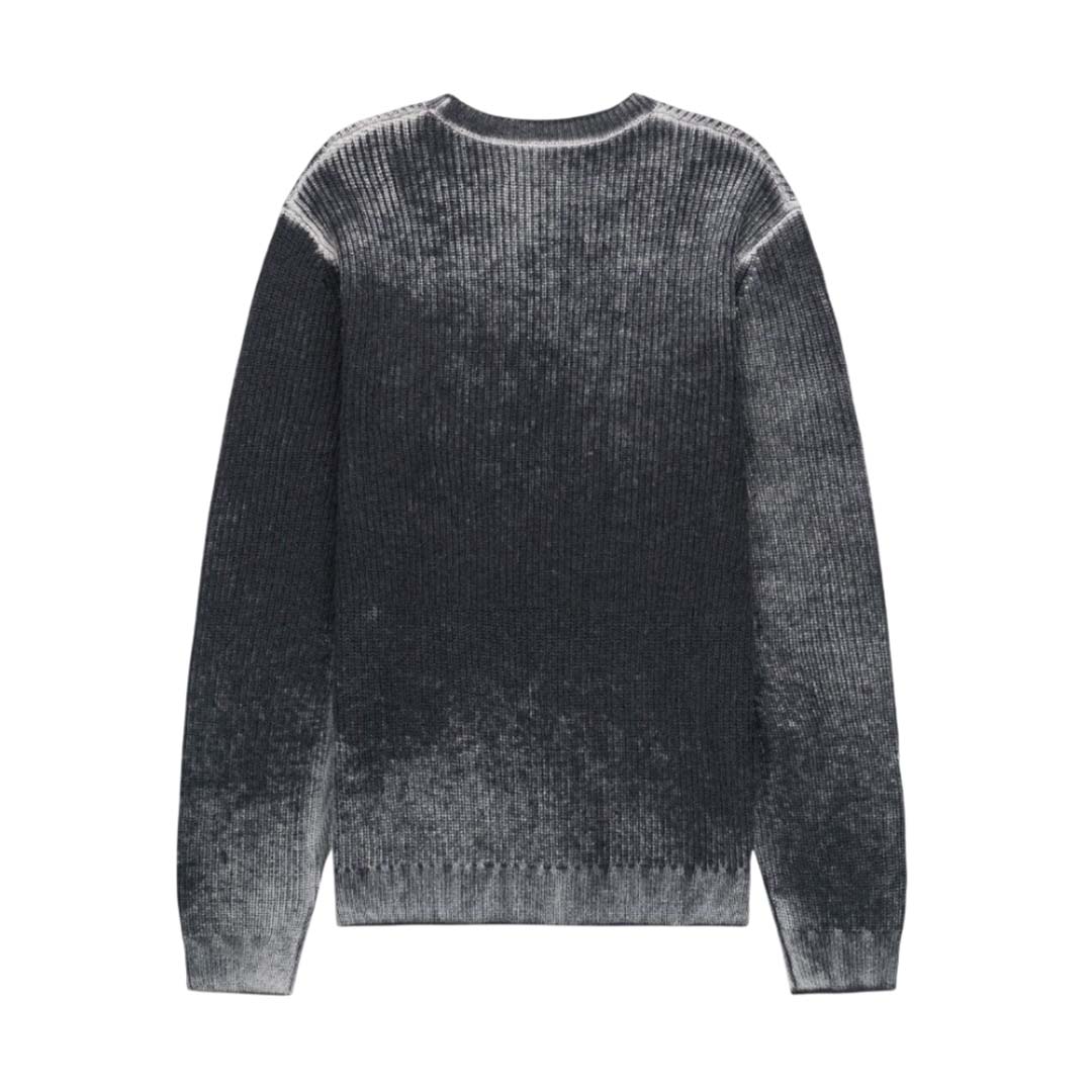 RtA Ethan Knit Sweater Black Glitch