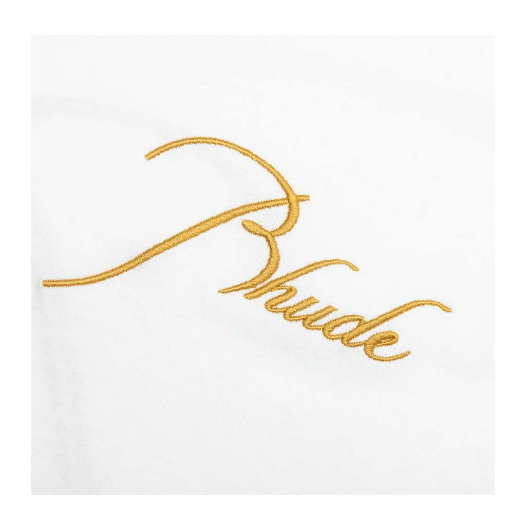 Rhude Sand White Raglan Tee