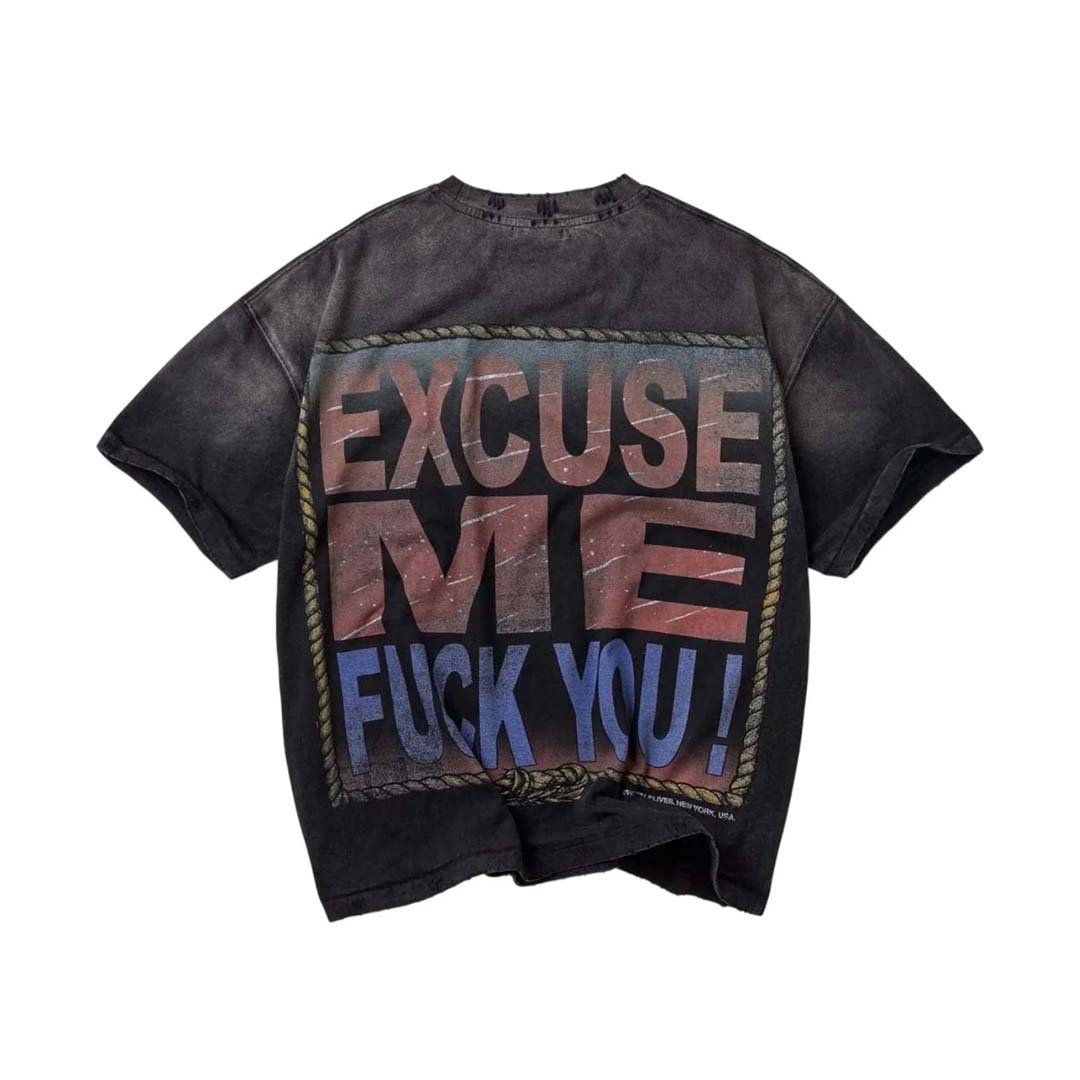 Vale Forever Coma Bling Tee Faded Black