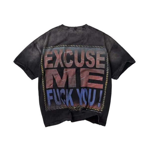 Vale Forever Coma Bling Tee Faded Black