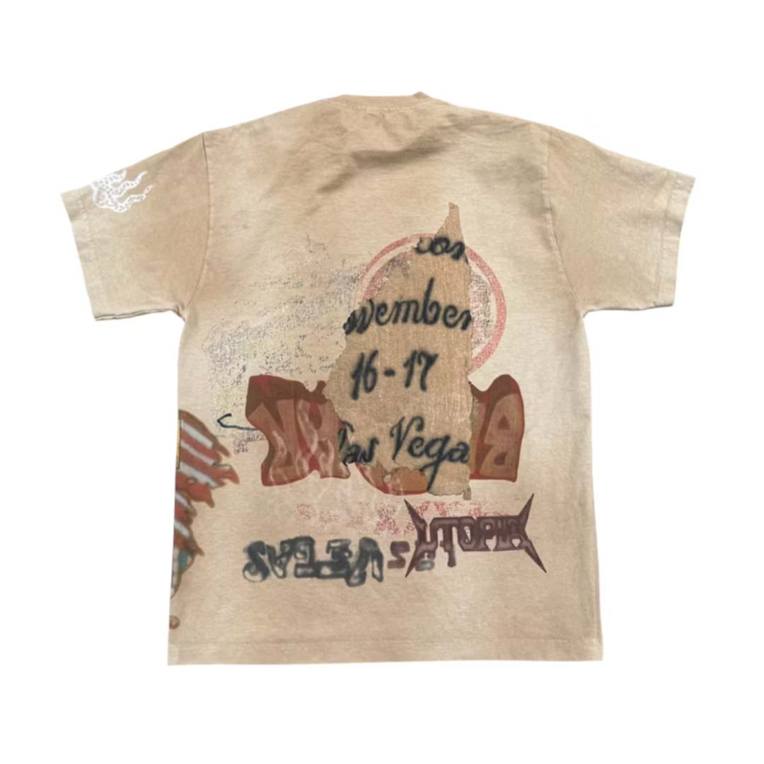 Travis Scott Bazaar Tee Cream