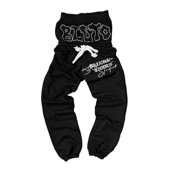 Billionaire Studios Twin Saggin Sweatpants Black