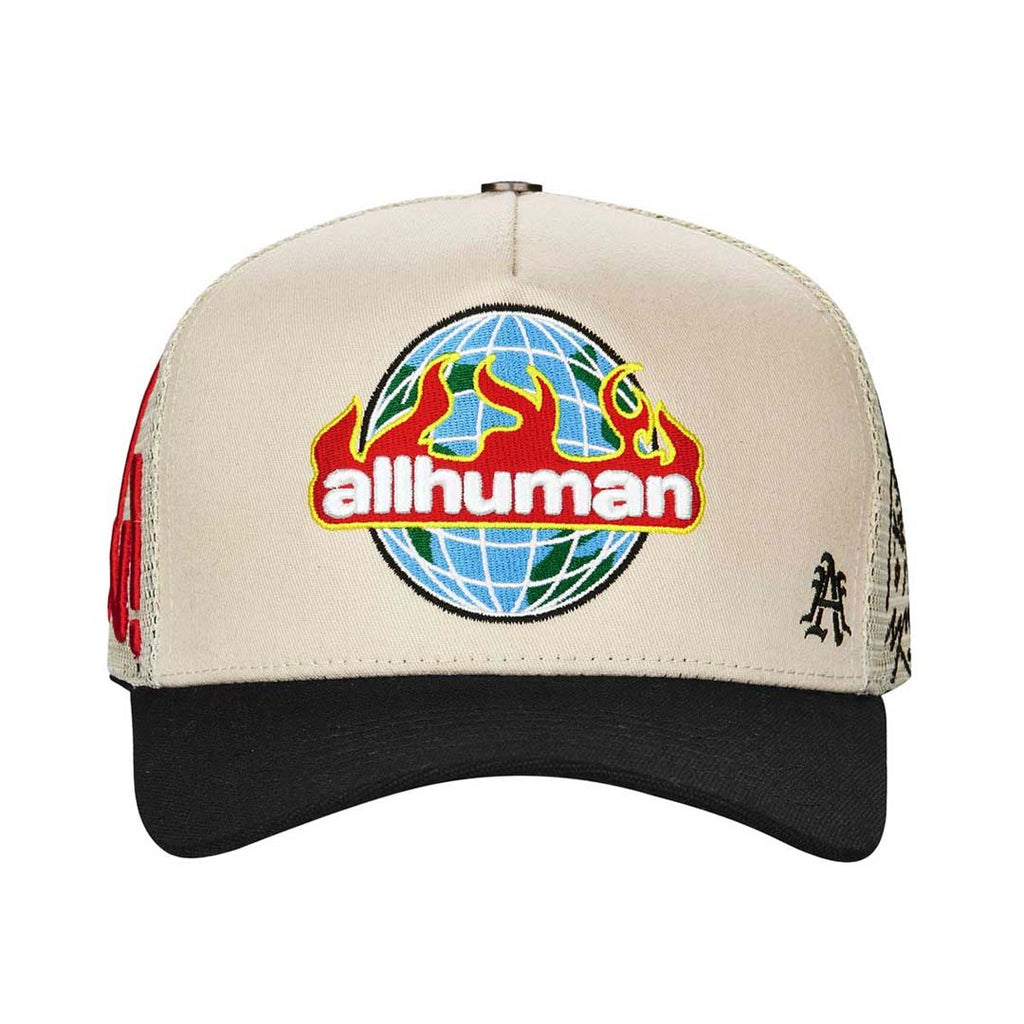 All Human Manson V2 Cream Snapback Hat
