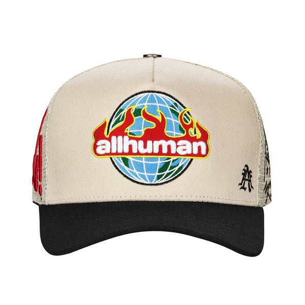 All Human Manson V2 Cream Snapback Hat
