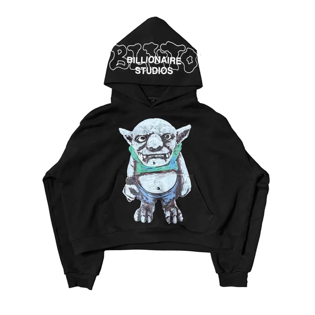 Billionaire Studios Bloated Bloo Hoodie Black