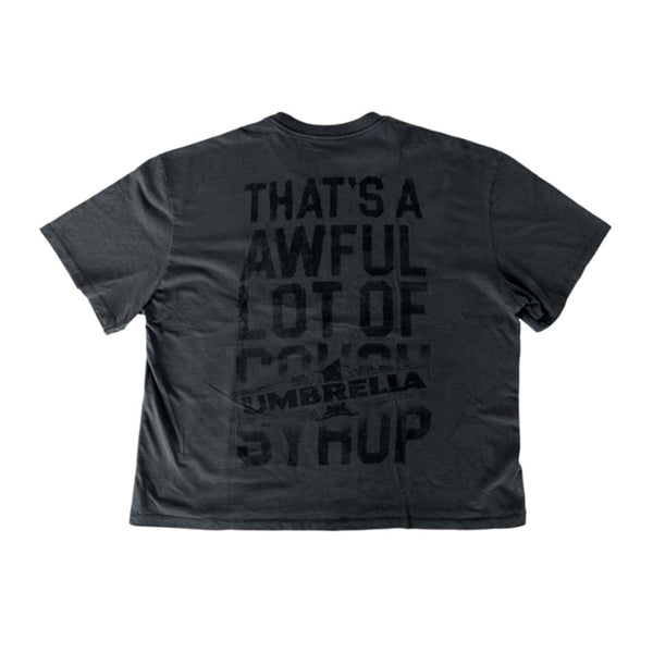 Awful Lot of Cough Syrup Bay Area Umbrella Tee Grey