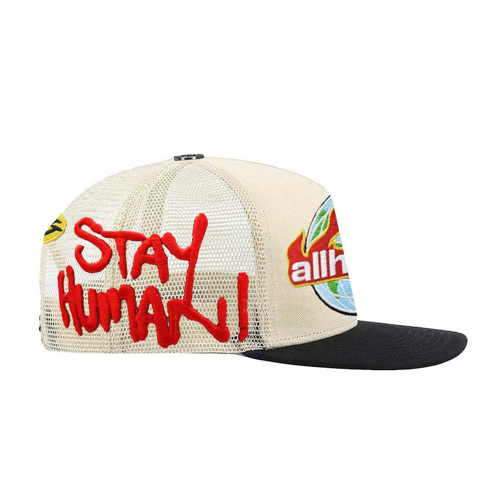 All Human Manson V2 Cream Snapback Hat