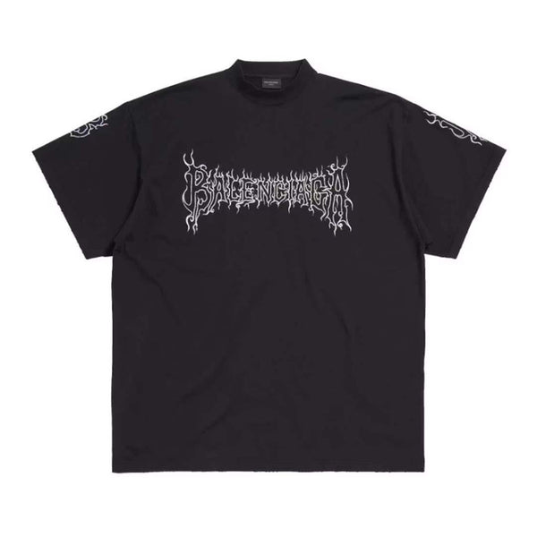 Balenciaga Dark Wave Tee Black