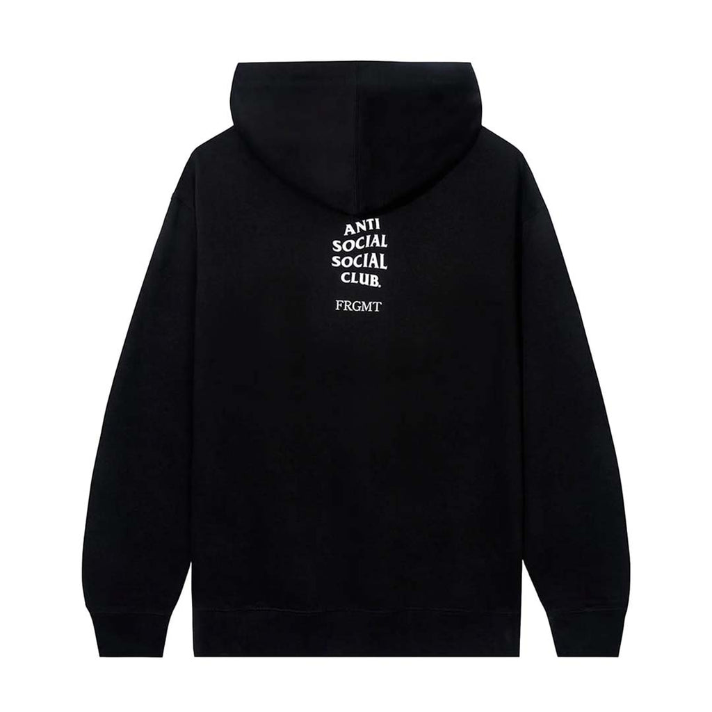 Anti Social Social Club x Fragment Interference Hoodie Black Grey
