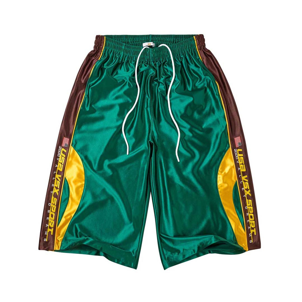 Vale Forever Iverson Basketball Shorts Green