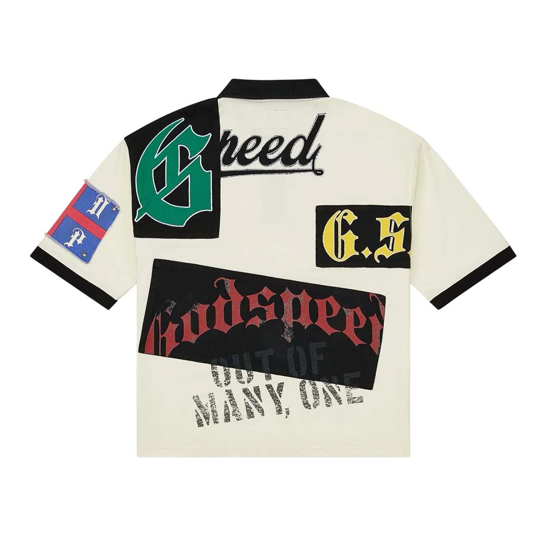Godspeed Heritage Patchwork Polo Cream
