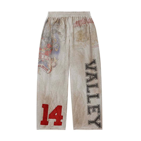 Vale Forever Crash Sweatpants Distressed Grey