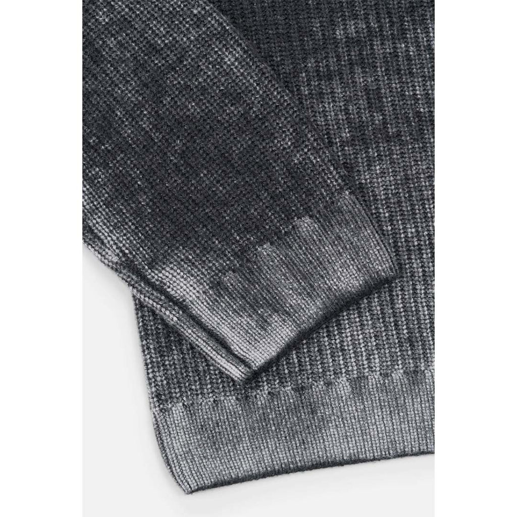 RtA Ethan Knit Sweater Black Glitch