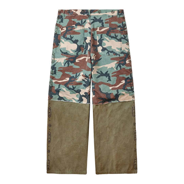 Vale Forever Armor Split Pants Green Camo