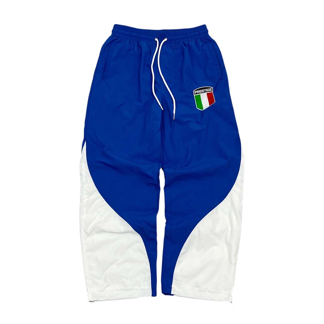 Prestige Italia Nylon Sweatpants Blue