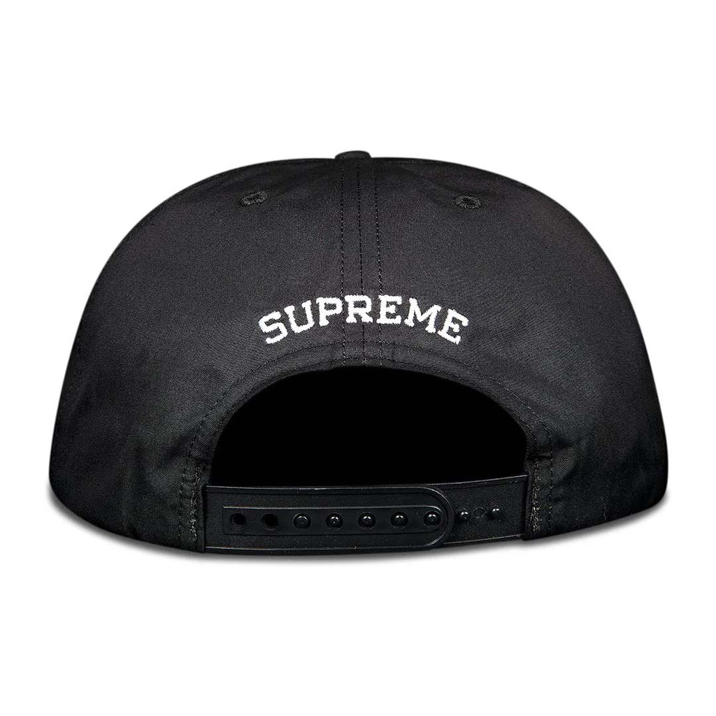 Supreme x KAWS Chalk Logo 5-Panel Hat 'Black'
