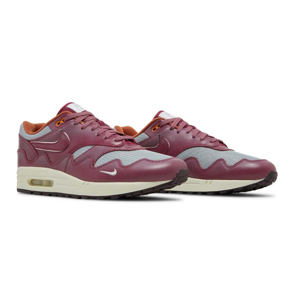 Nike Air Max 1 Patta Waves Rush Maroon (with Bracelet)