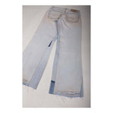 Gallery Dept LA Flare Denim Light Blue Wash Distressed Pants