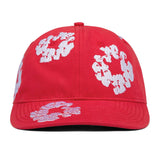 Denim Tears Cotton Wreath Hat Red