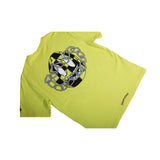 Preowned Chrome Hearts Matty Boy Link Tee Neon Green