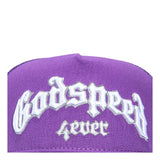 Godspeed Trucker Hat Purple Black