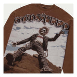 Godspeed Rocker Thermal Long Sleeve Tee Brown Wash