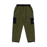 Sinclair Cargo Pocket Fleece Sweatpants Olive Green