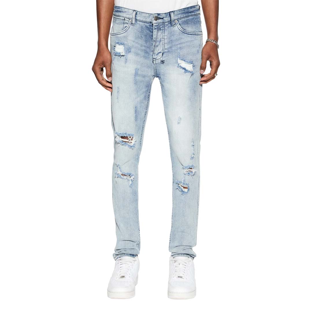 Ksubi Van Winkle Thrashed Jeans Blue Wash