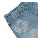 Denim Tears Laser Wreath Denim Shorts Blue