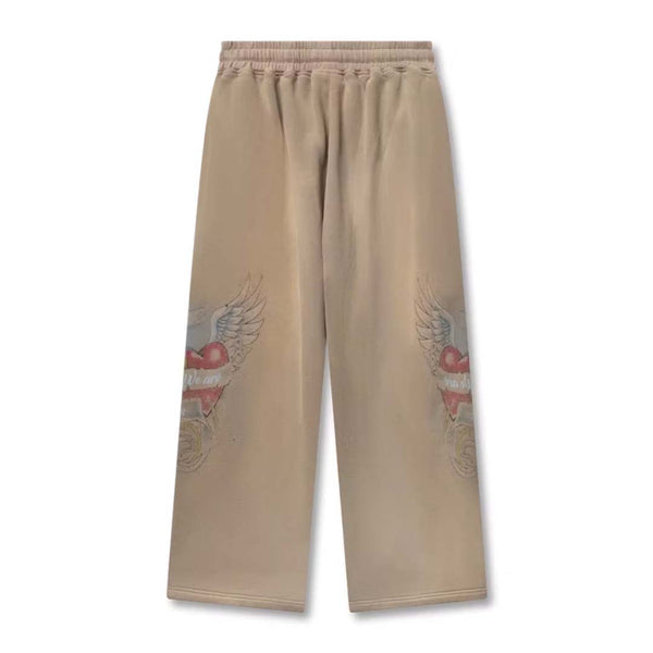 Righteous Sacred Heart Tan Sweatpants