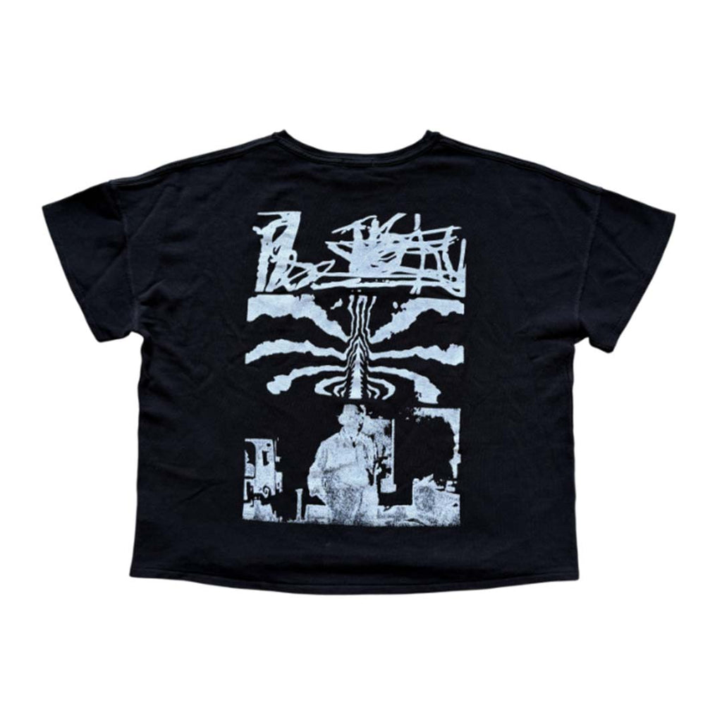 Rhude Stencil Knit Black White Tee
